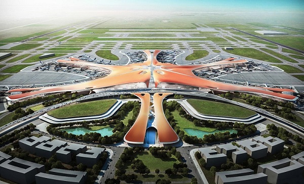 北京大兴机场旅客航站楼及综合换乘中心（指廊）工程项目案例